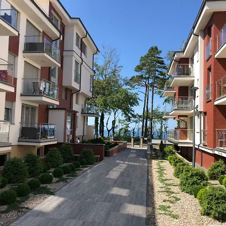 Apartment Klifowarewal Z Widokiem Na Morze Rewal